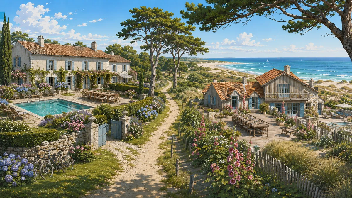 Les 10 meilleurs gîtes de groupe en Vendée