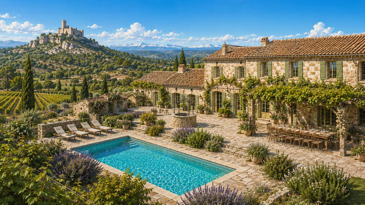 Gîte de groupe en Aude : Pays Cathare et vignobles