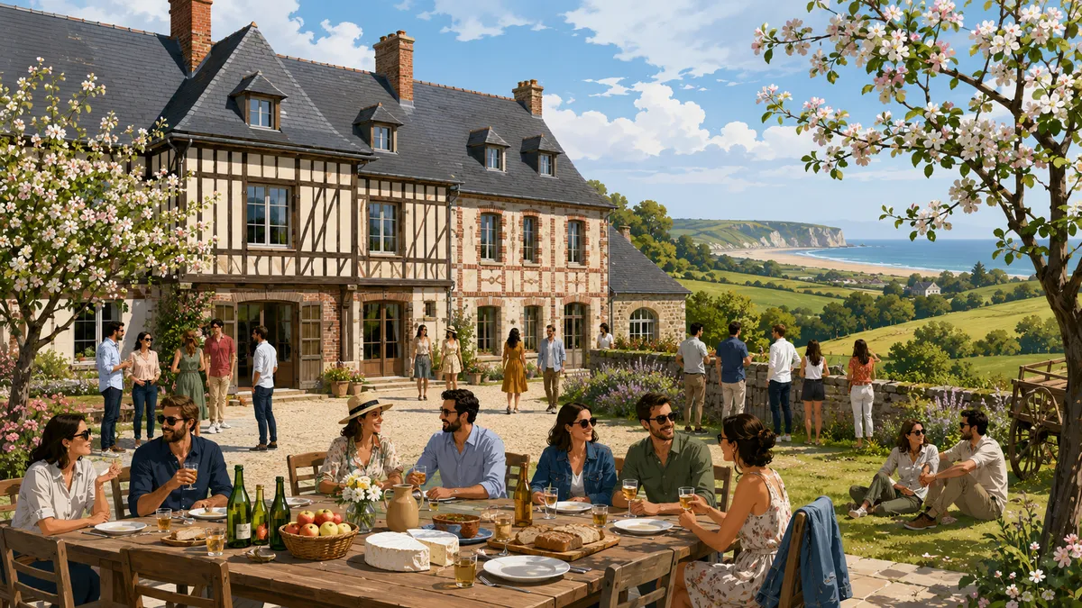 Gîte de groupe dans le Calvados : Normandie entre bocage et plages