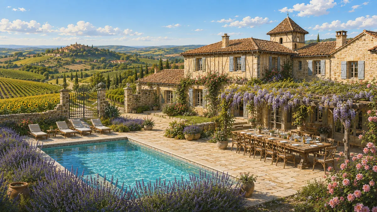 Gîte de groupe dans le Gers : Gascogne, gastronomie et douceur de vivre