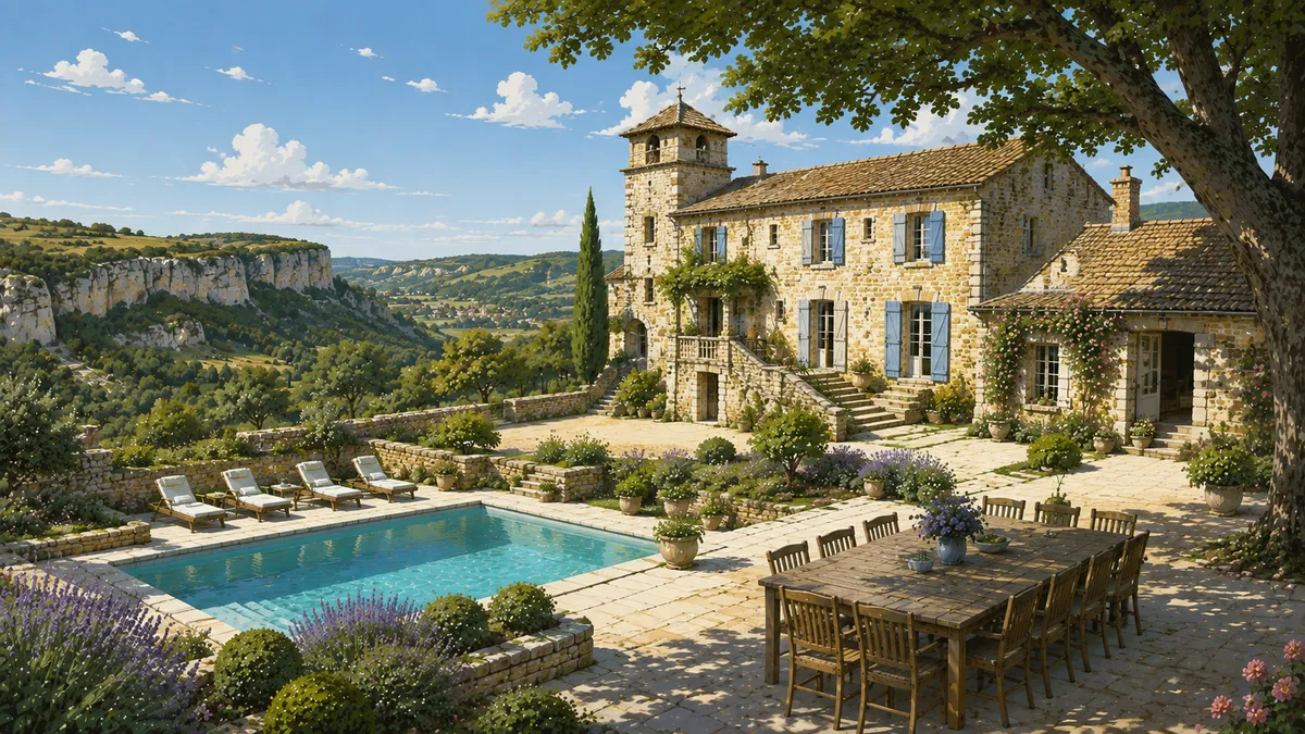 Gîte de groupe dans le Lot : Quercy, Rocamadour et vallée de la Dordogne