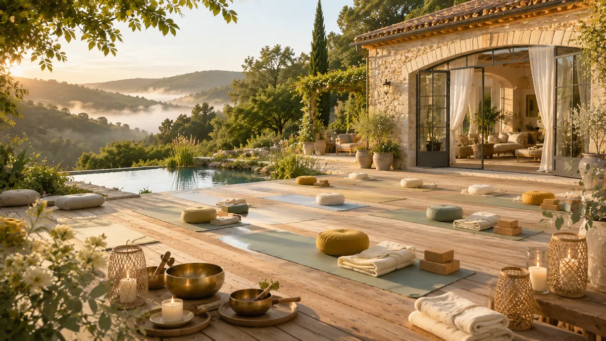 Gîte pour stage de yoga ou retraite bien-être : le guide