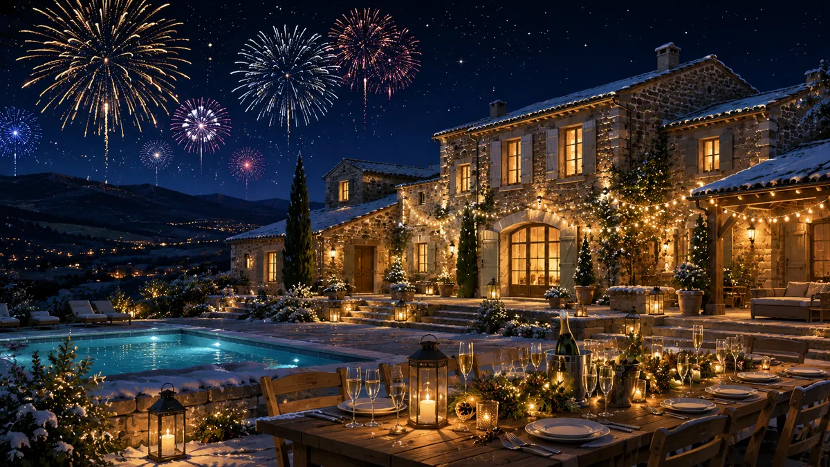 Louer un gîte de groupe pour le Nouvel An : guide complet