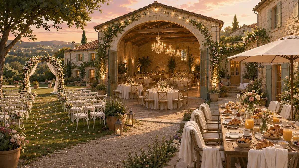 Organiser un mariage en gîte de groupe : le guide complet