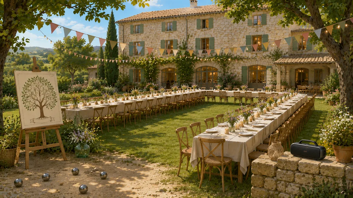 Organiser une cousinade en gîte de groupe : le guide complet