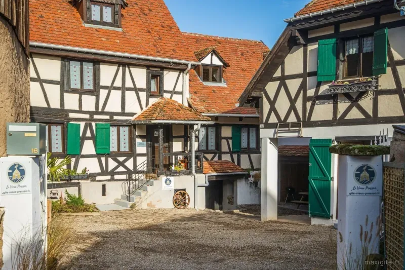 Ecterieur Le Vieux Pressoir à Dieffenthal