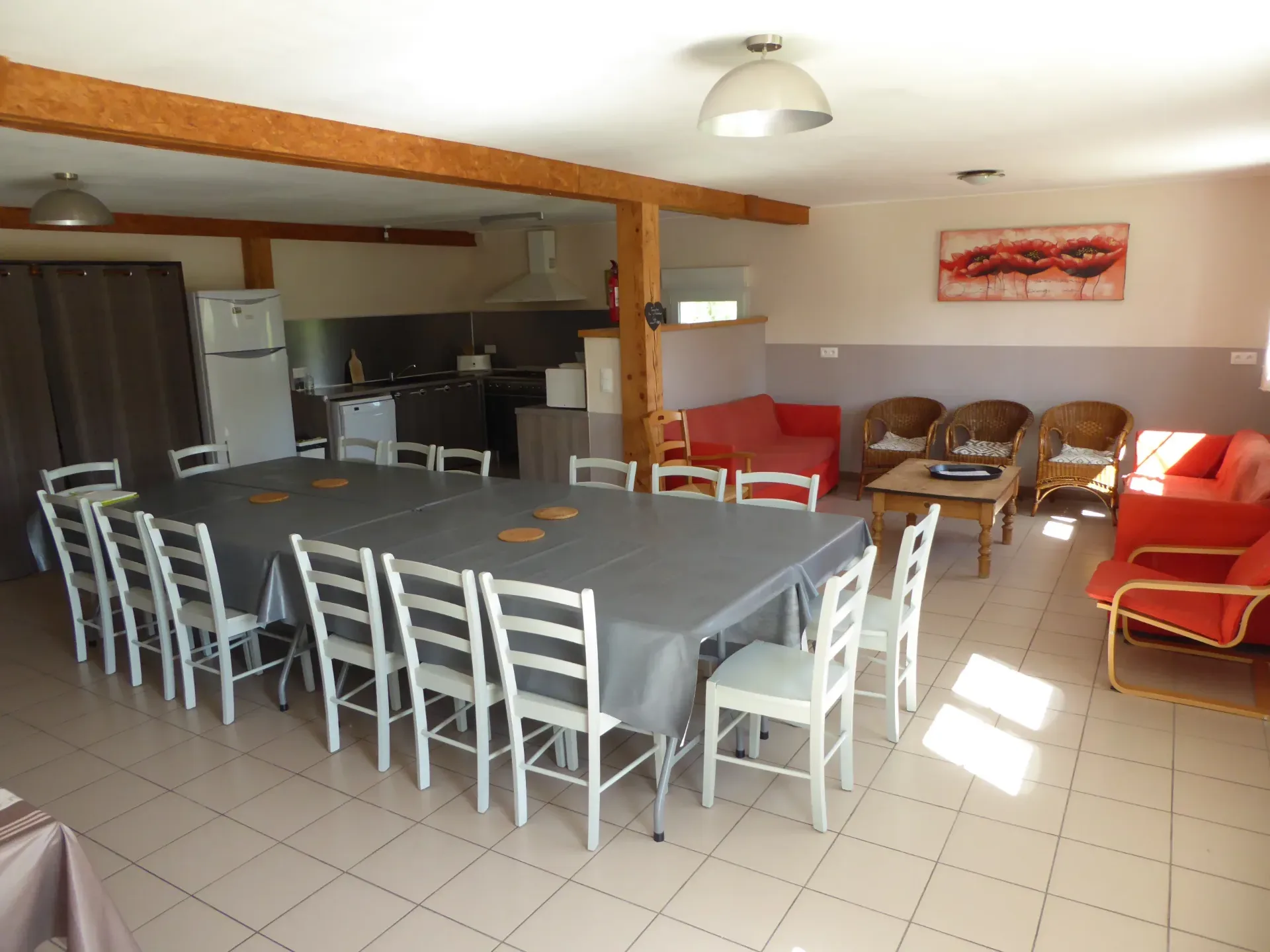 salle repas résidence 6 chambres