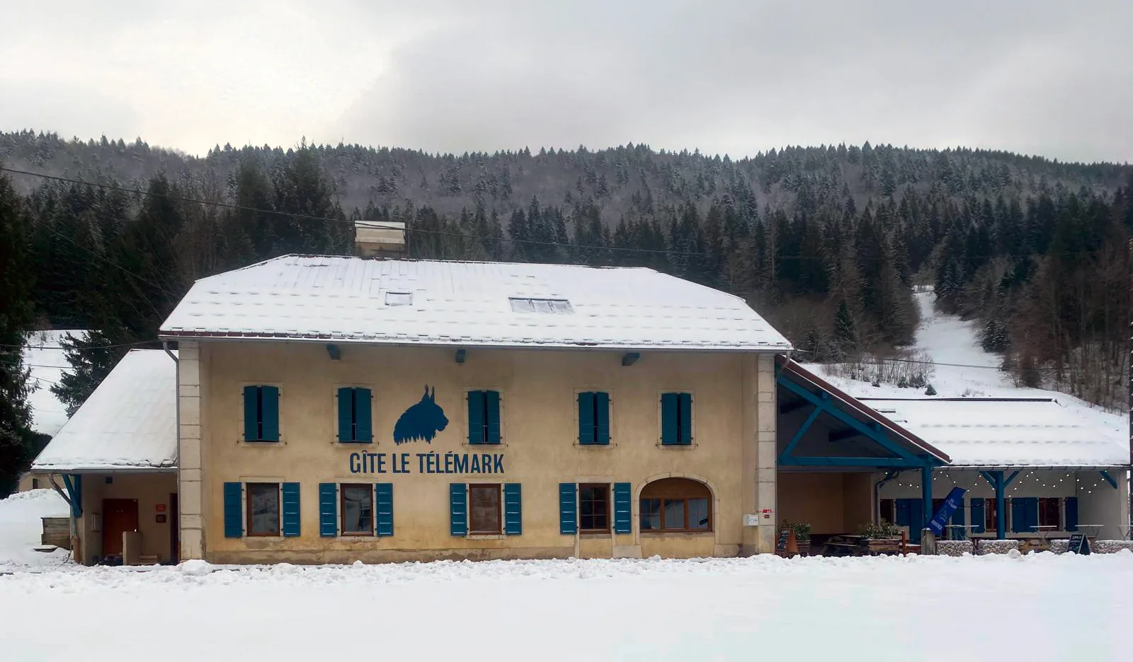 Gîte de groupe Gîte Le Télémark à Lélex — Photo 1 de Gîte Le Télémark à Lélex, capacité 38 personnes
