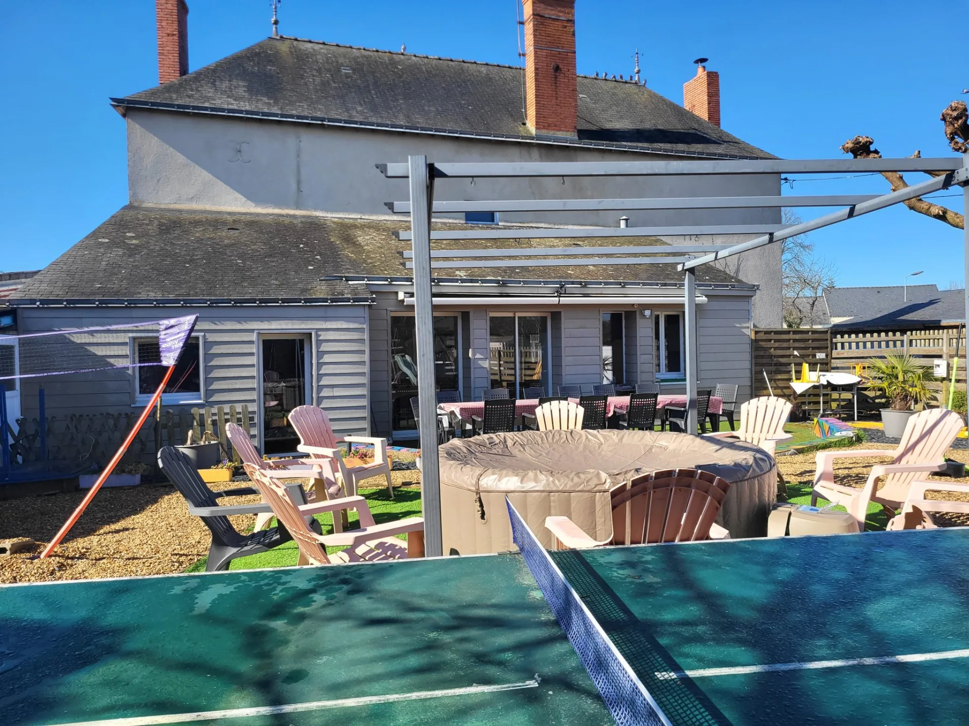 Gîte de groupe Gîte Beau Clair à Étriché — Gîte Beau Clair – Étriché, capacité 14 personnes