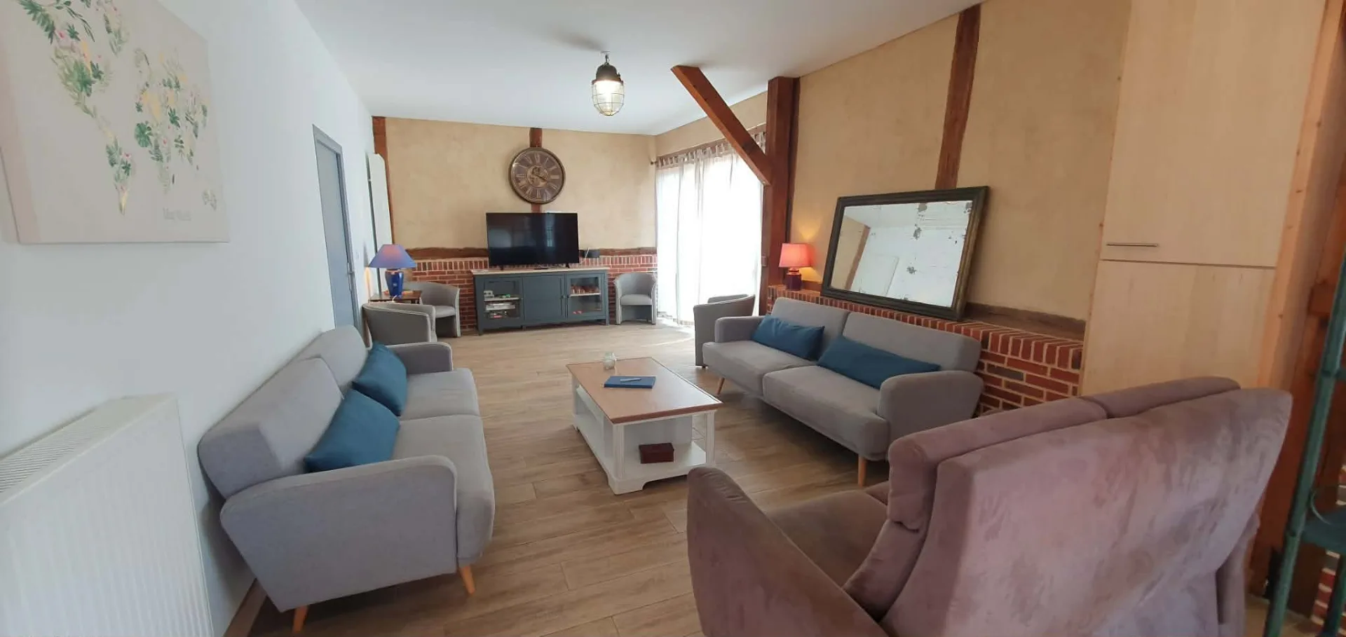 L'espace salon TV