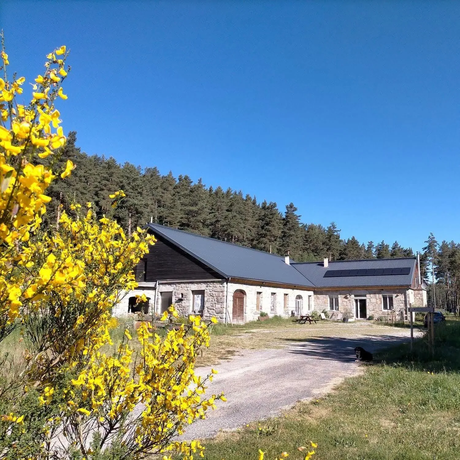Gîte de groupe Gîte Le Buron Saint-Jacques à Peyre en Aubrac — Photo 1 de Gîte Le Buron Saint-Jacques à Peyre en Aubrac, capacité 10 personnes