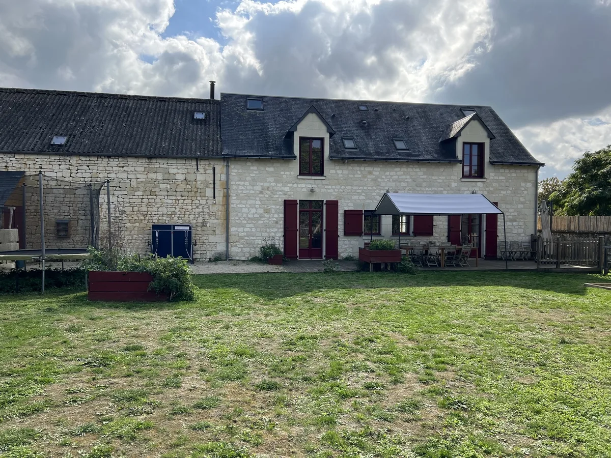 Gîte de groupe Gîte Tertuf à Lerné — Photo 2 de Gîte Tertuf à Lerné, capacité 18 personnes