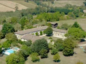 Gîte de groupe Le Manoir du Gaboria à Sainte-Gemme — Photo 1 de Le Manoir du Gaboria à Sainte-Gemme, capacité 34 personnes