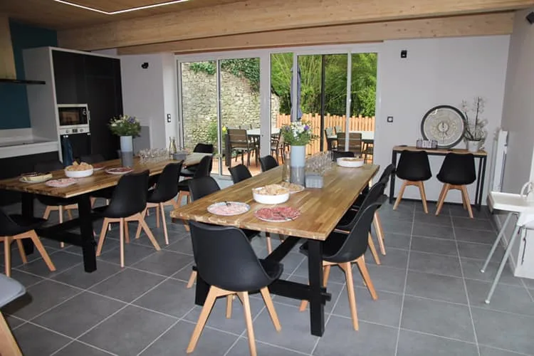 Gîte de groupe Gîte l'Hermine à Azay-le-Rideau — Photo 1 de Gîte l'Hermine à Azay-le-Rideau, capacité 15 personnes
