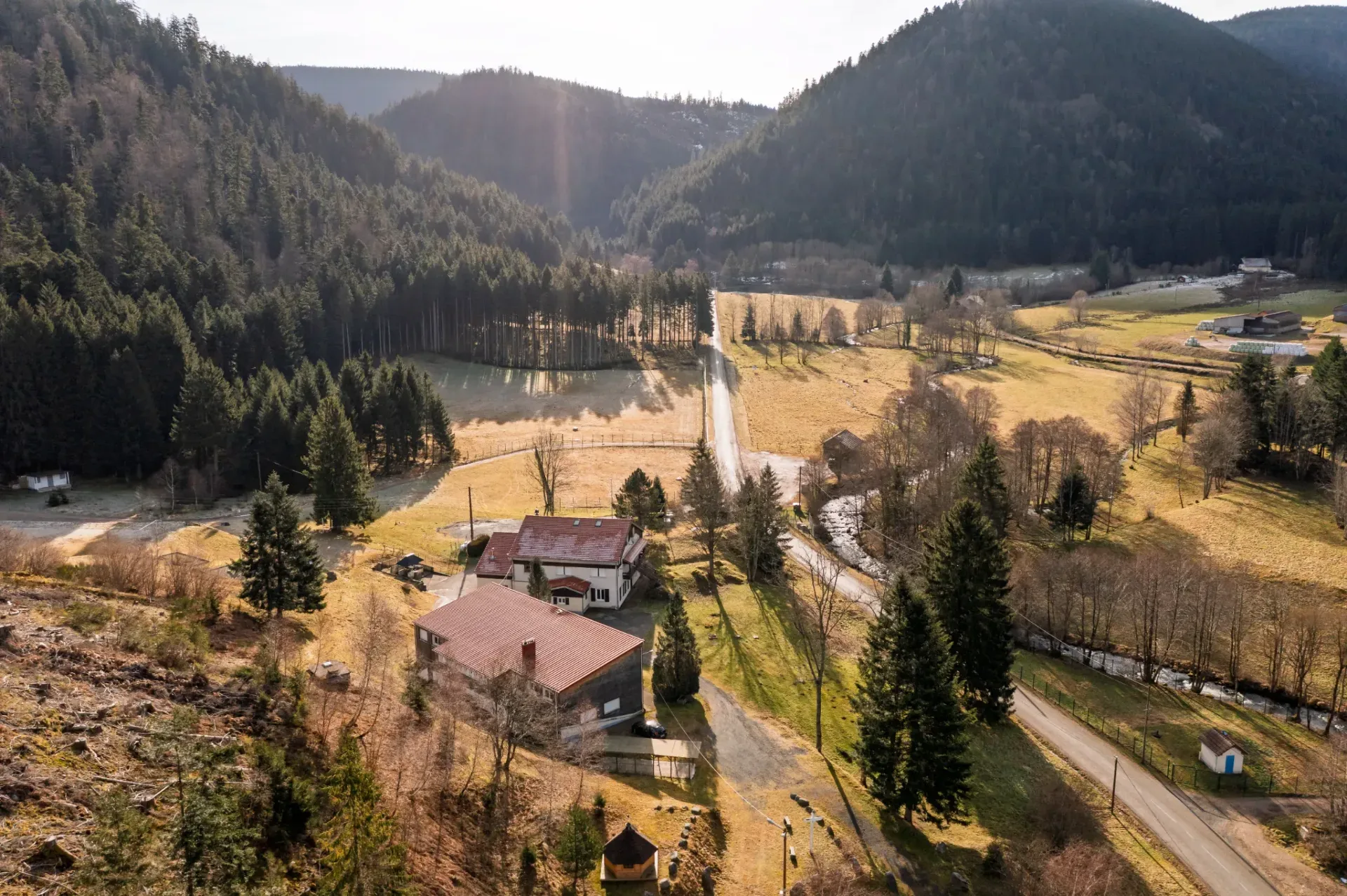 Gîte de groupe Le Chorin à Plainfaing — Le Chorin – Plainfaing, capacité 96 personnes