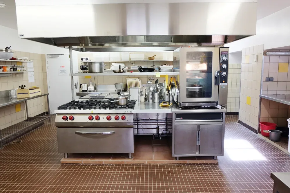 Cuisine professionnelle 153 m2