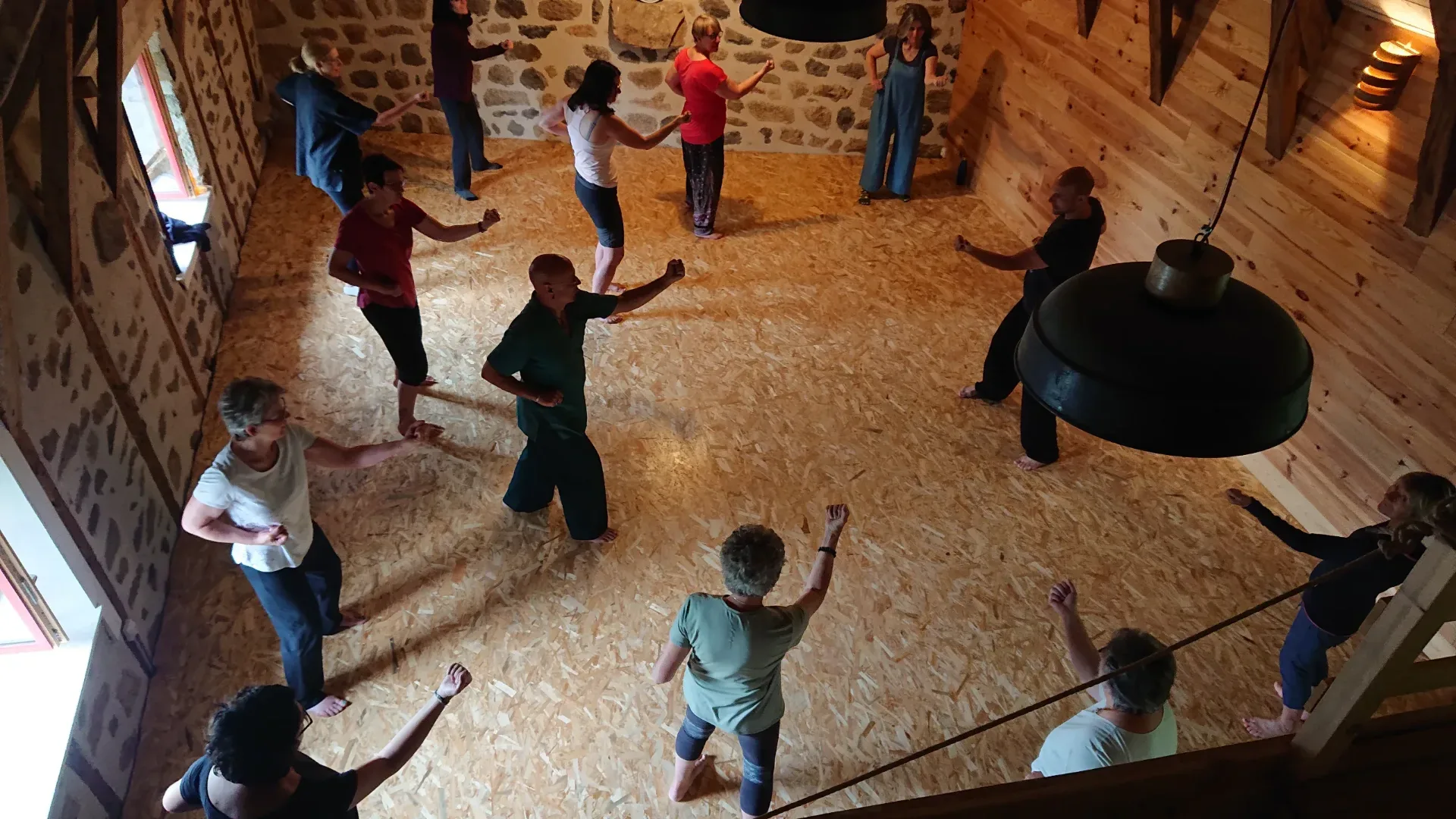 La deuxième salle de la deuxième grange.