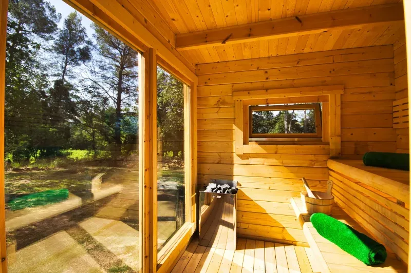 sauna panoramique