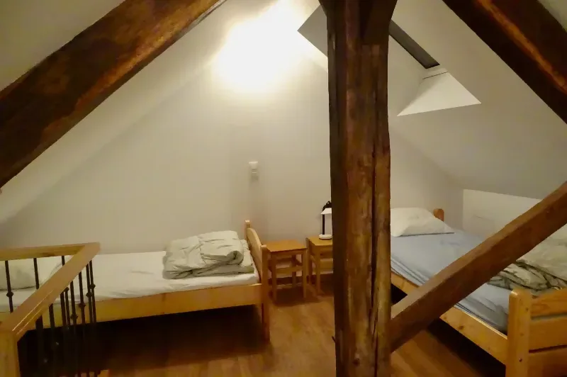 une des chambres au 2nd étage