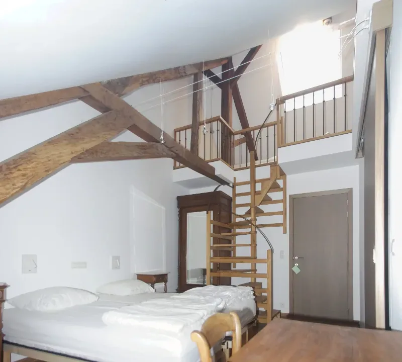 une des chambres au 2nd étage