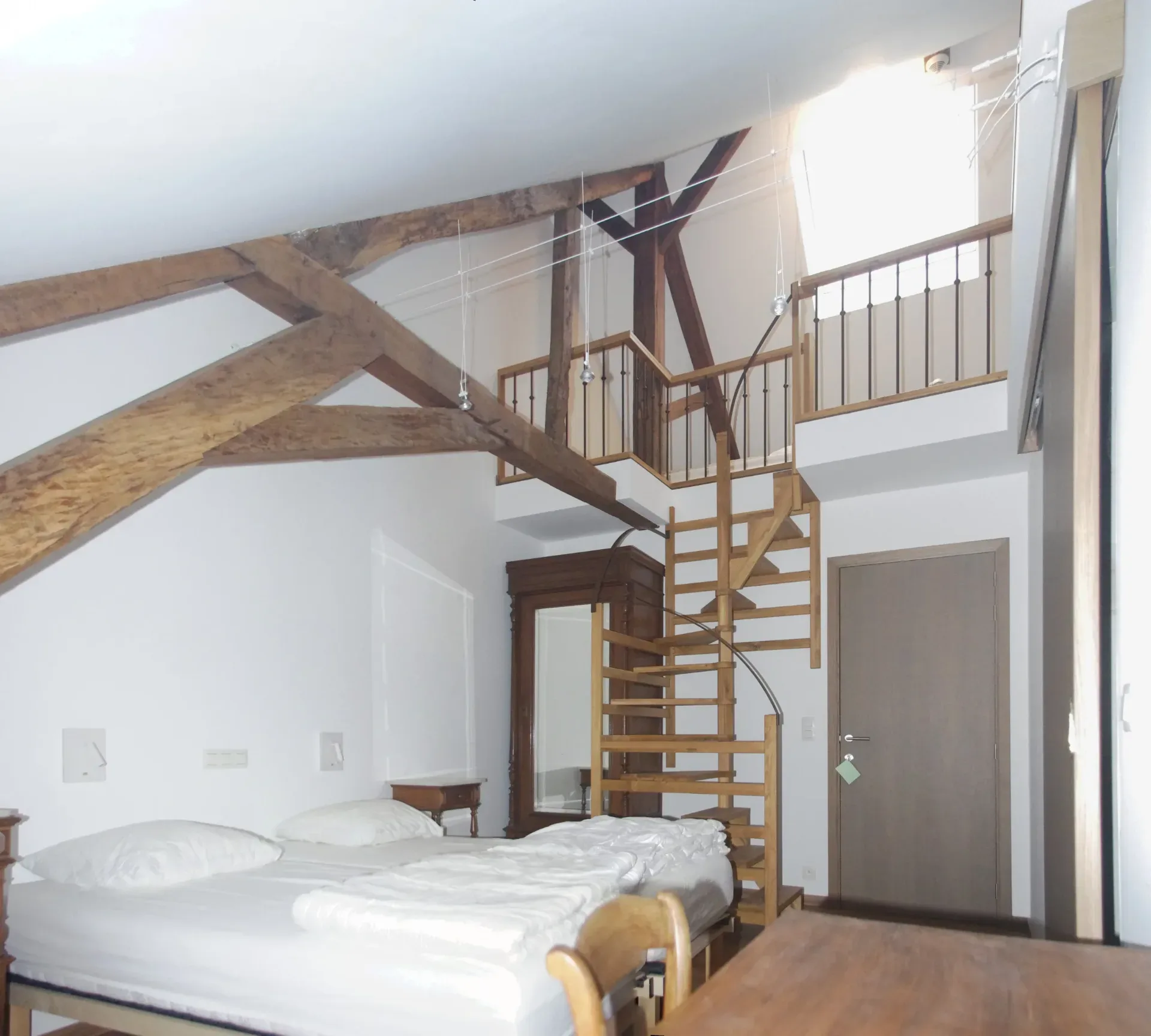 une des chambres au 2nd étage