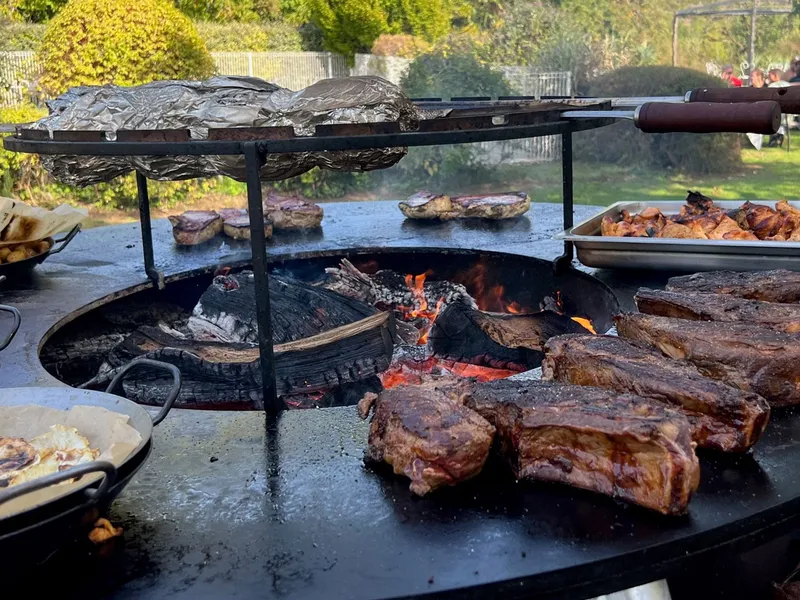 Espace barbecue et restauration du Domaine des Crouquets