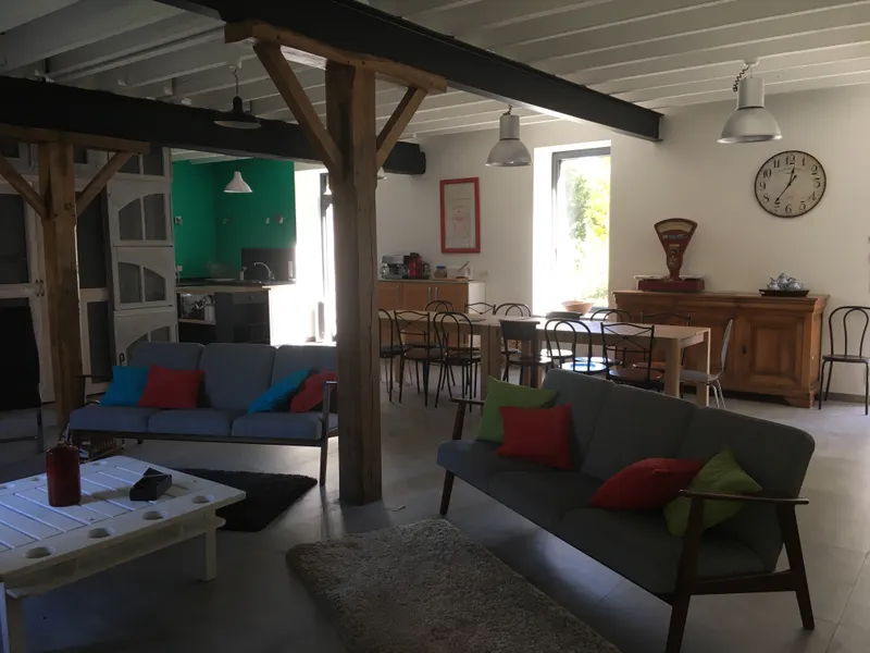 Grande salle de réception 80 m² de L'Erdre au Moulin, Loire-Atlantique