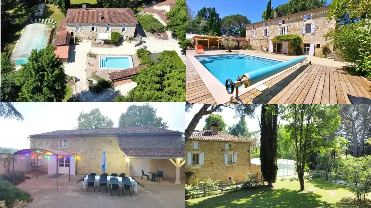 Domaine de La Buissière préparez votre cousinade ou votre réception en plein air dans le Lot