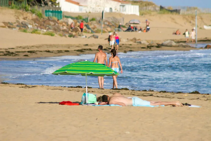 Côte atlantique vendéenne proche du Gîte de la Vergne Neuve, plages et dunes sauvages