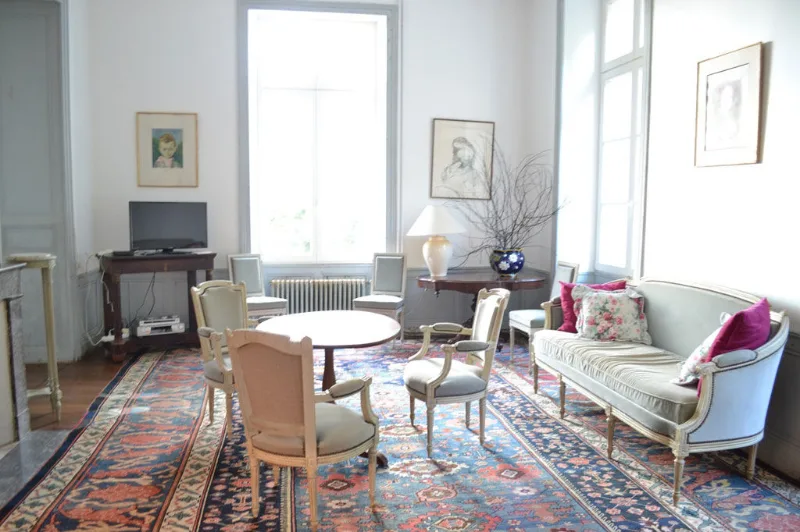 Chambre spacieuse du Domaine de Thauzac