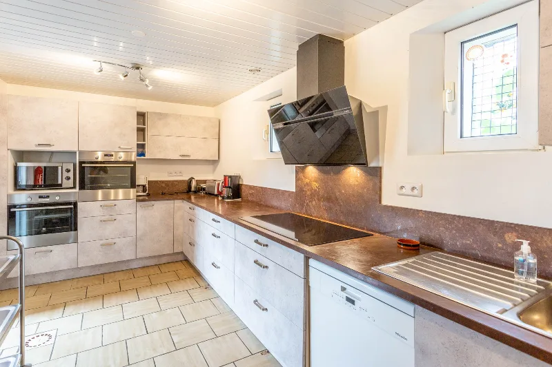 Cuisine équipée du gîte Aux Retrouvailles
