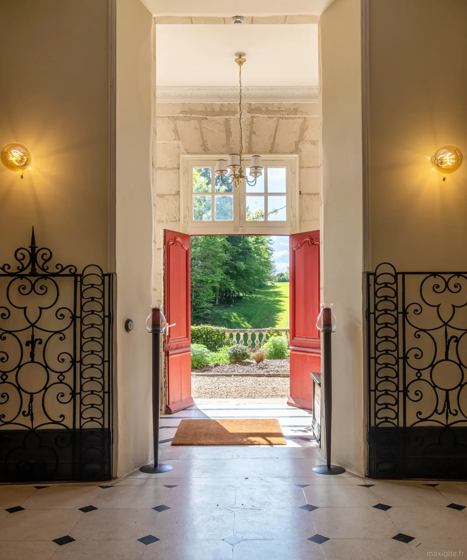 L'entrée du château