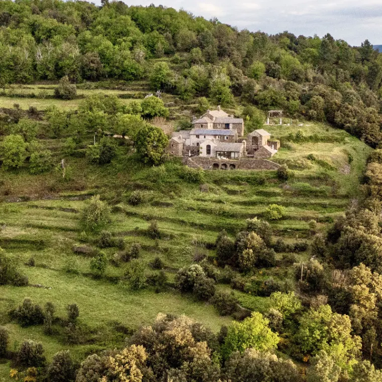 Vue dominante du Domaine Le Verdier – Saint-Michel-de-Dèze