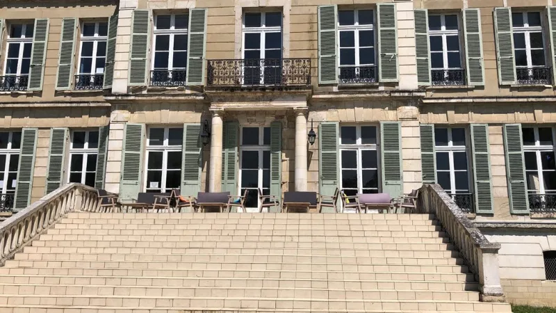 Grands escaliers du château