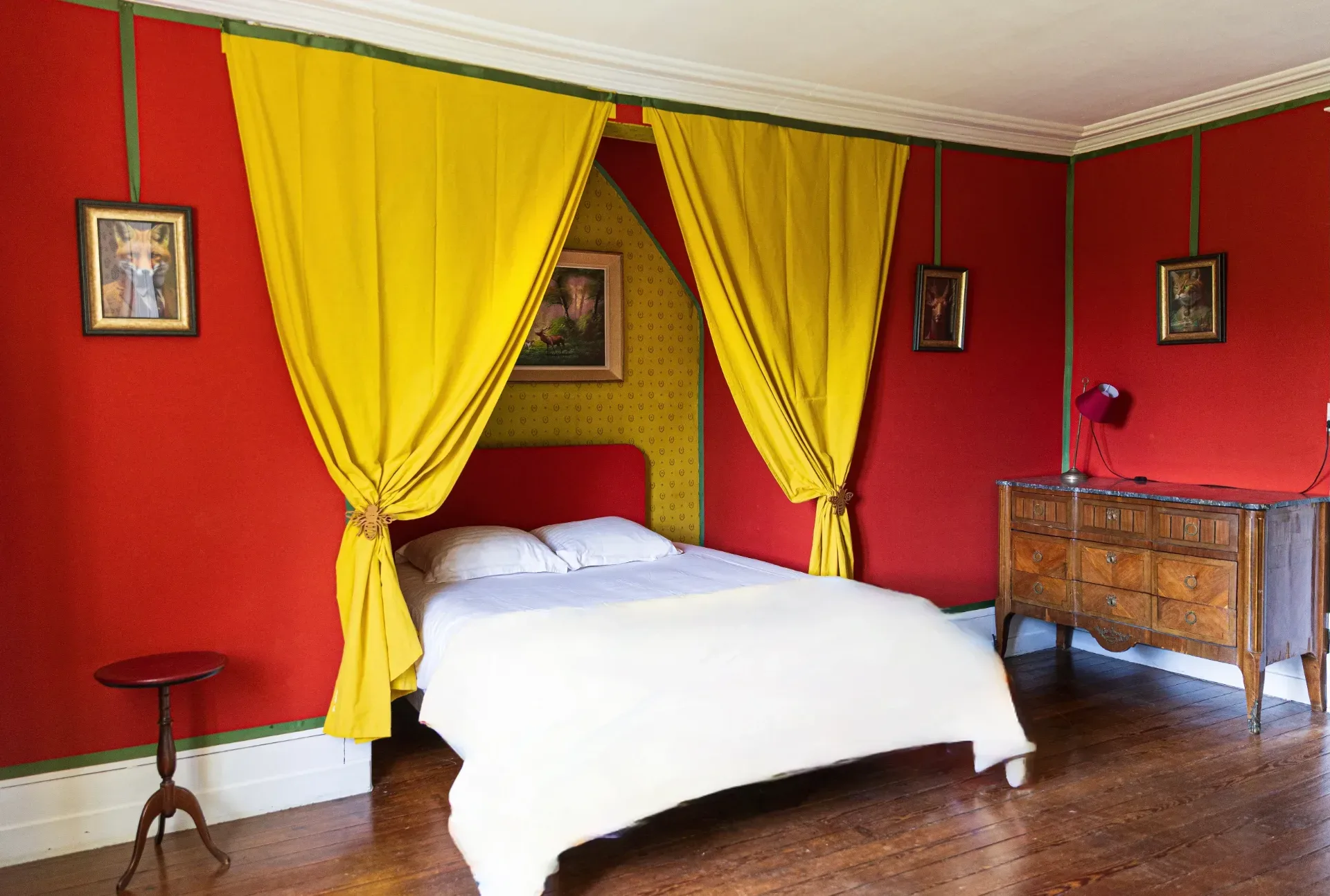 Chambre Empire - Château du Bois de la Lune – Angerville-la-Campagne
