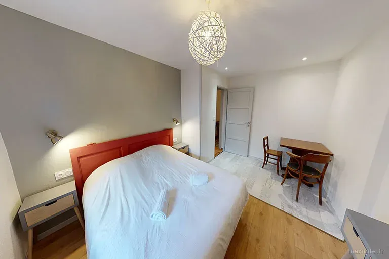 Chambre PMR au rdc La Villa des 3 Sommets – Sondernach